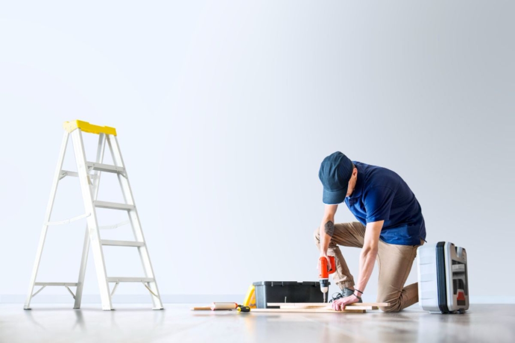 A renovation on going at home in Muntinlupa